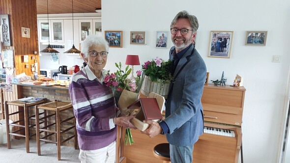 Afscheid organist Bep Verra