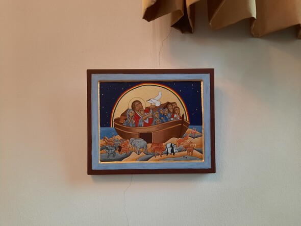 Iconen schilderen in aanloop naar Kerst