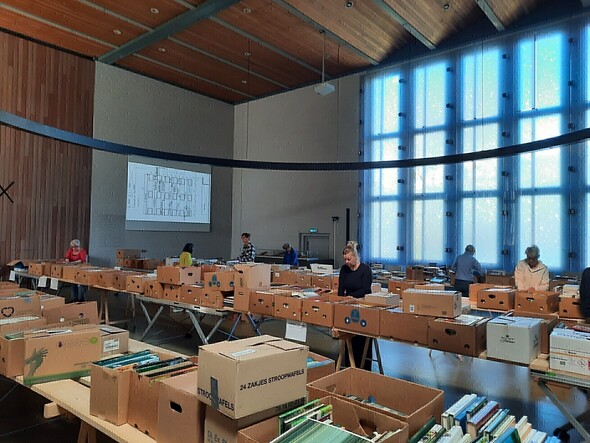 Boekenmarkt levert record van 12 mille op