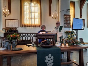Uitreiking cheque