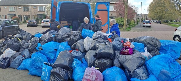 Terugblik inzameling voor Sam's Kledingactie