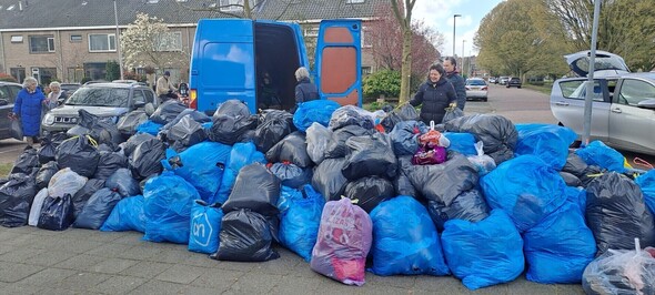Terugblik inzameling voor Sam's Kledingactie