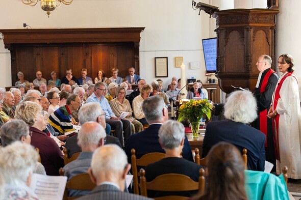 Terugblik bevestigings dienst ds. Harold Oechies