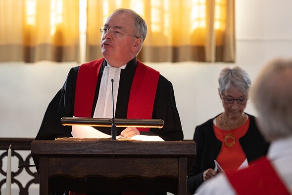 Terugblik bevestigings dienst ds. Harold Oechies