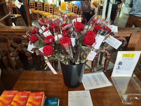 Rozen voor mantelzorgers