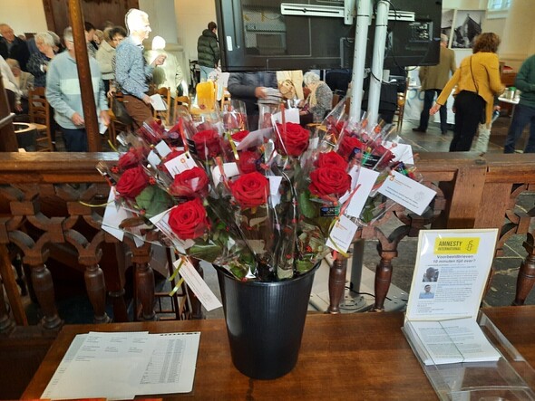 Rozen voor mantelzorgers