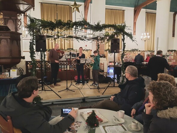 Muzikanten en/of zangers gezocht voor kerstmarkt