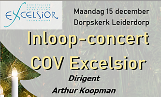 Inloop- en Kerstconcert COV Excelsior
