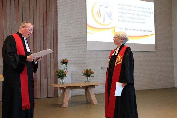 Terugblik bevestigingsdienst ds. Barbara Heubeck