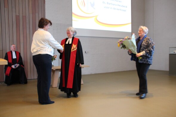 Terugblik bevestigingsdienst ds. Barbara Heubeck