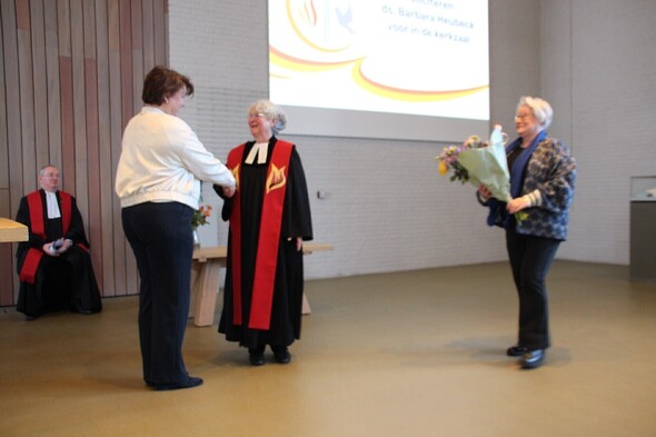 Terugblik bevestigingsdienst ds. Barbara Heubeck