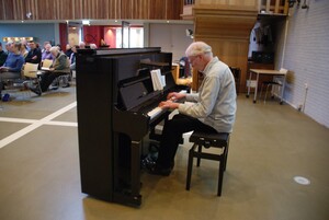 Nieuwe piano in Scheppingskerk