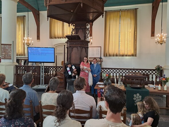 Terugblik doopdienst Samuel Konijnenberg