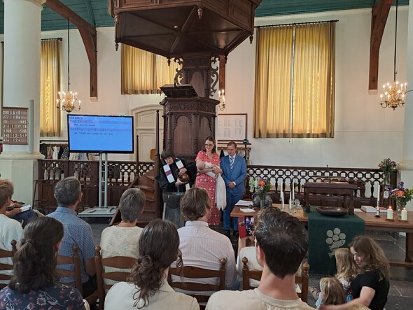 Terugblik doopdienst Samuel Konijnenberg