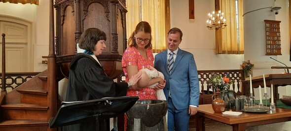Terugblik doopdienst Samuel Konijnenberg