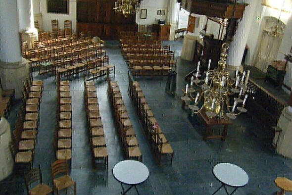 Dorpskerk ruimte zaal verhuur trouwlocatie feest